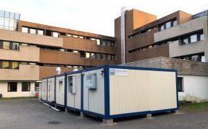 Außenansicht Interimsküche